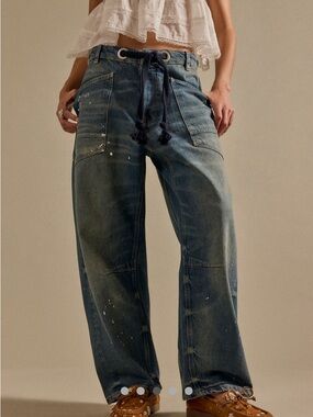 Moxie barrel jeans